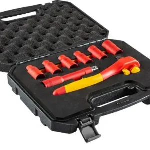 Klucze nasadowe 1000V, 8 szt.. Ograniczona ilość